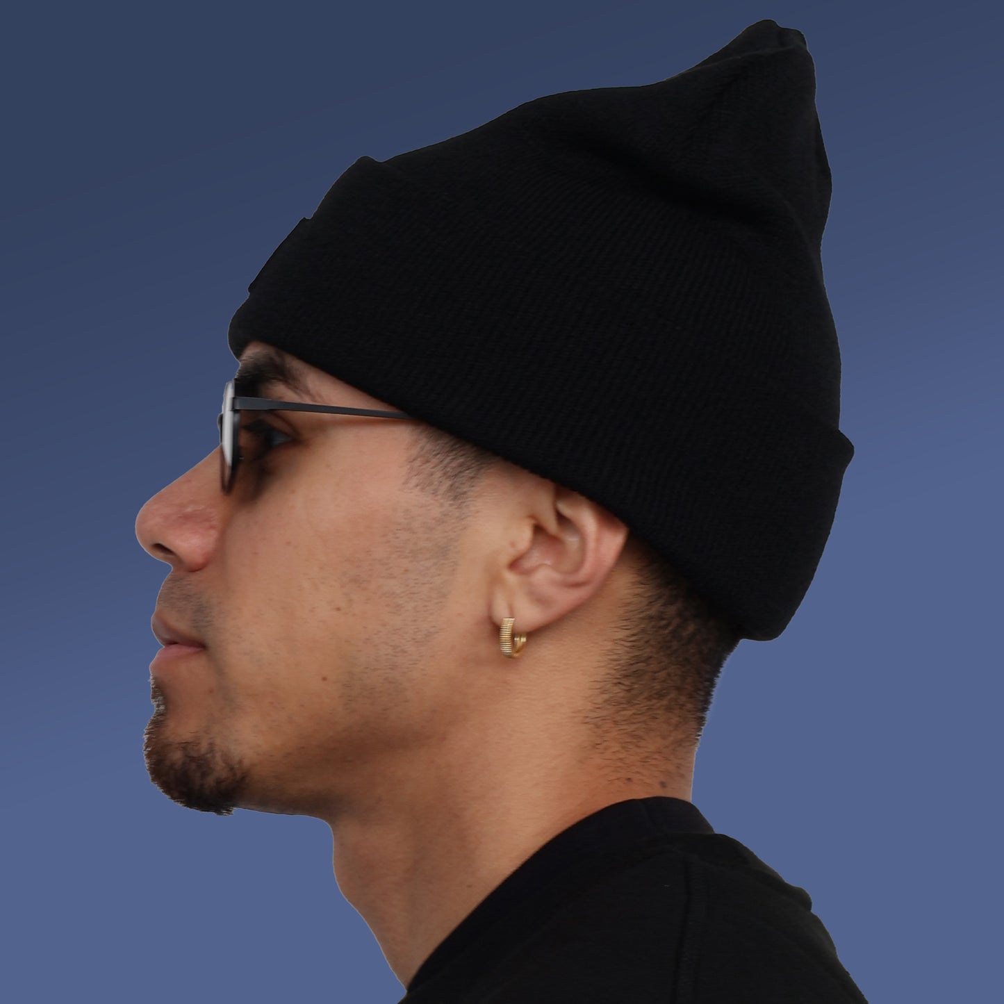 Black Le Crew Mid Cuff Beanie