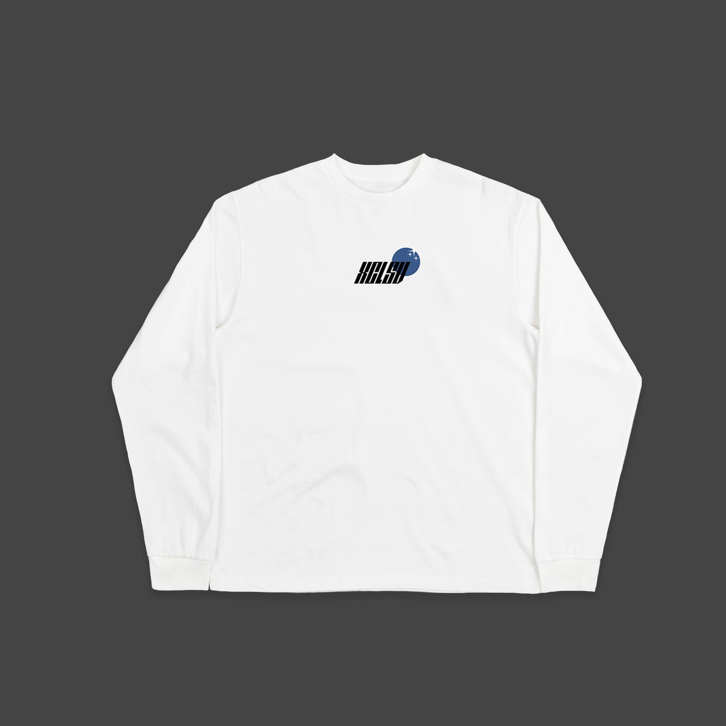 DTE White Long-sleeve Tee