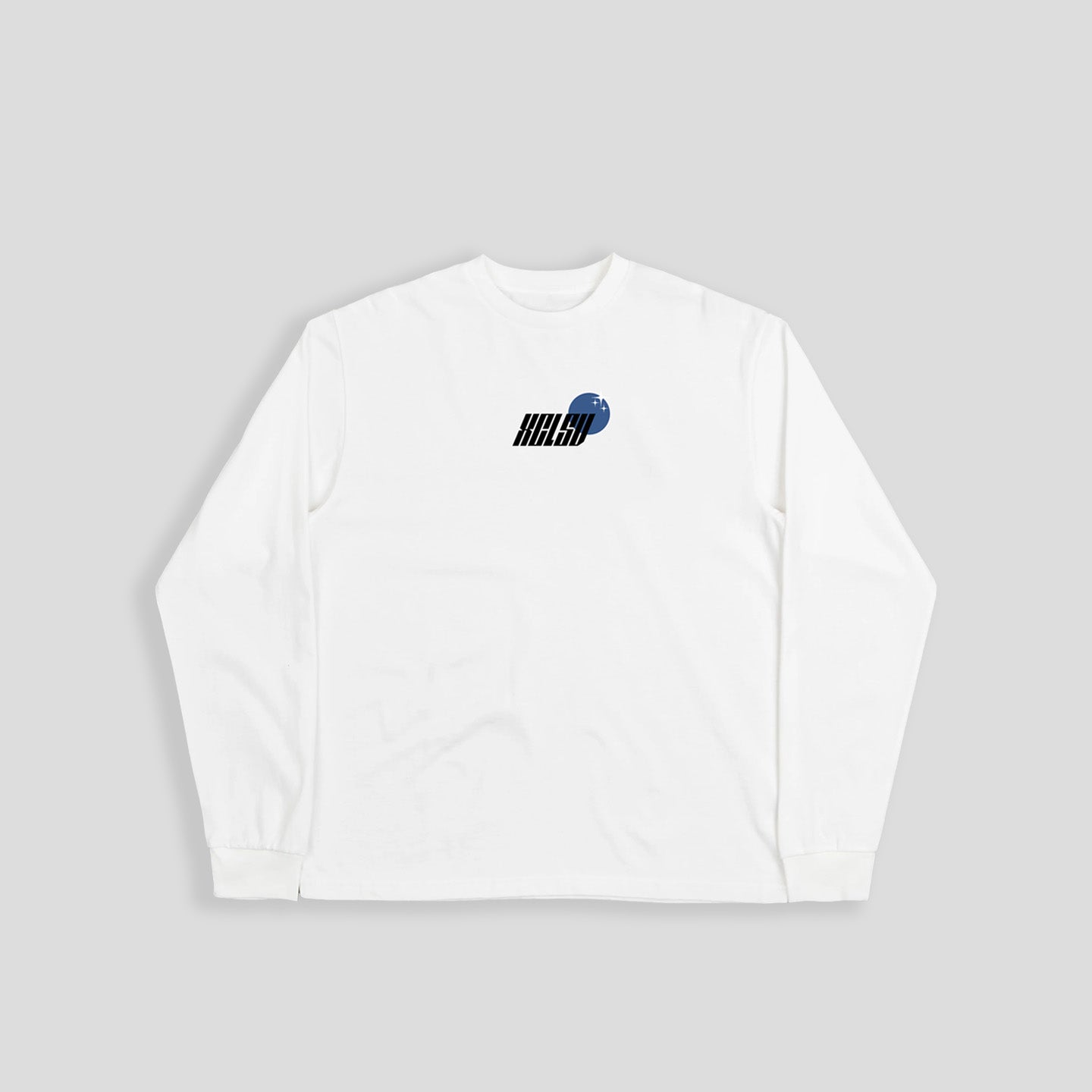 DTE White Long-sleeve Tee