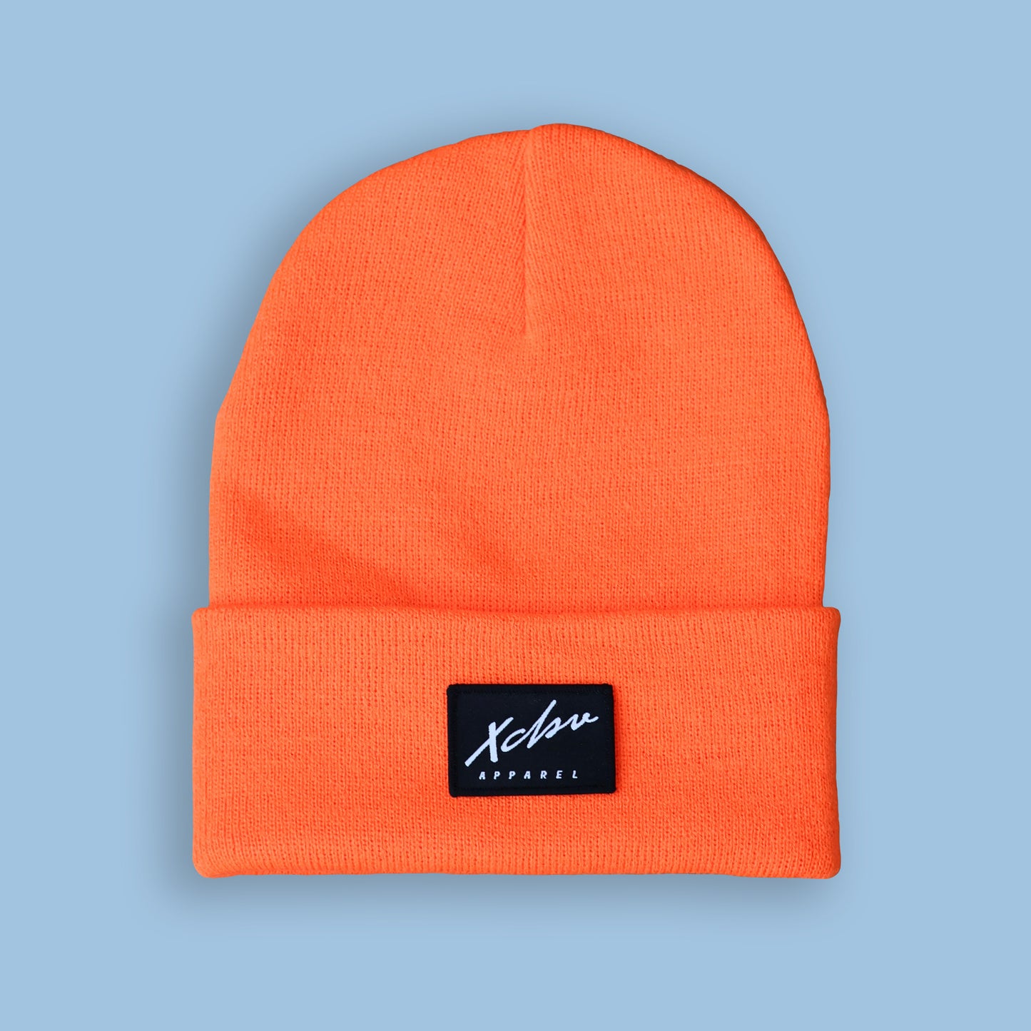 Orange Le Crew Mid Cuff Beanie